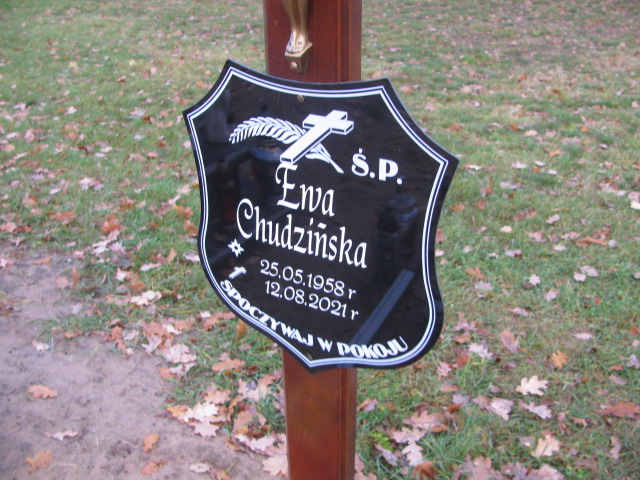 Ewa Chudzińska 1958 Dobra - Grobonet - Wyszukiwarka osób pochowanych