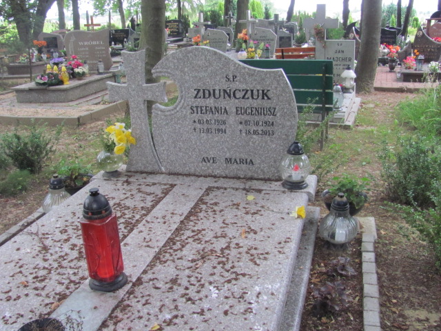 Grób Stefania Zduńczuk