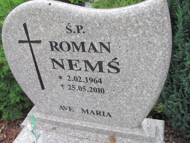 Roman Nemś 1964 Dobra - Grobonet - Wyszukiwarka osób pochowanych