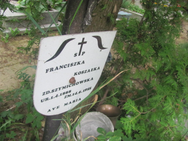 Franciszka Koszałka 1888 Dobra - Grobonet - Wyszukiwarka osób pochowanych