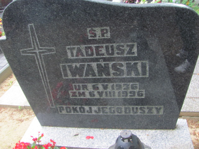 Tadeusz Iwański 1936 Dobra - Grobonet - Wyszukiwarka osób pochowanych