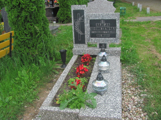 Grób Alicja Adamczewska