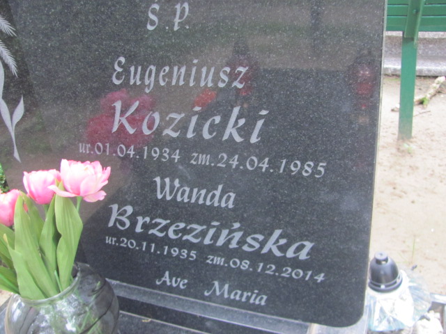 Eugeniusz Kozicki 1934 Dobra - Grobonet - Wyszukiwarka osób pochowanych