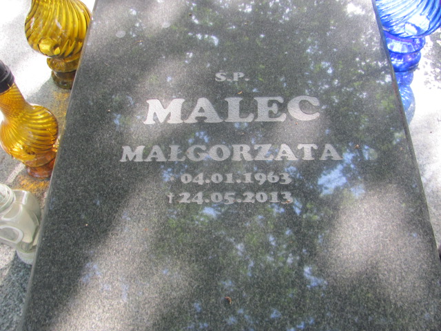 Małgorzata Malec 1963 Dobra - Grobonet - Wyszukiwarka osób pochowanych