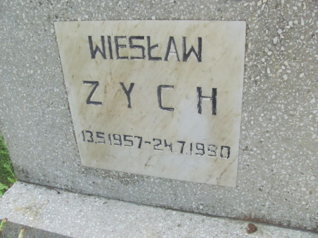 Wiesław Zych 1957 Dobra - Grobonet - Wyszukiwarka osób pochowanych