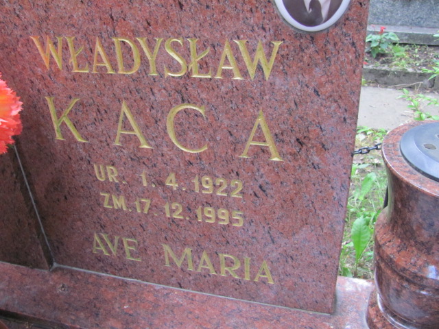 Władysław Kaca 1922 Dobra - Grobonet - Wyszukiwarka osób pochowanych